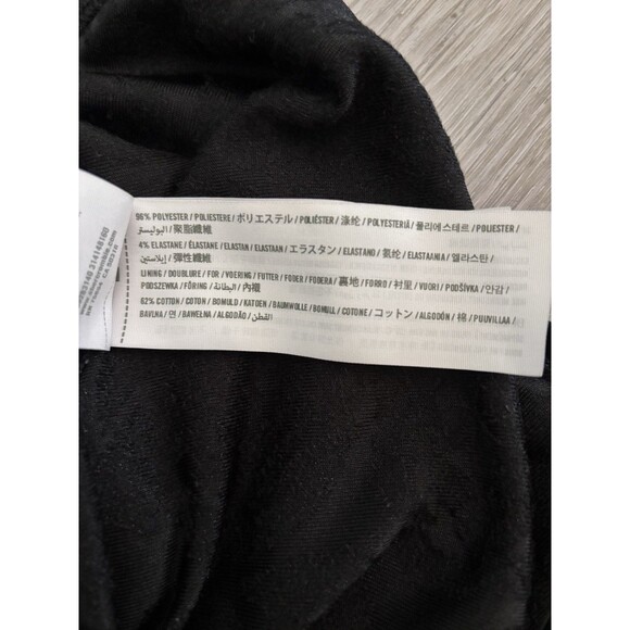 abercrombie fitch Burnout Velvet Rose Floral Black Mini Dress Whimsigoth Witchy - Picture 5 of 8